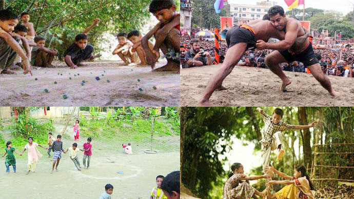 চোখে পড়ে না সেইসব গ্রামীণ খেলা