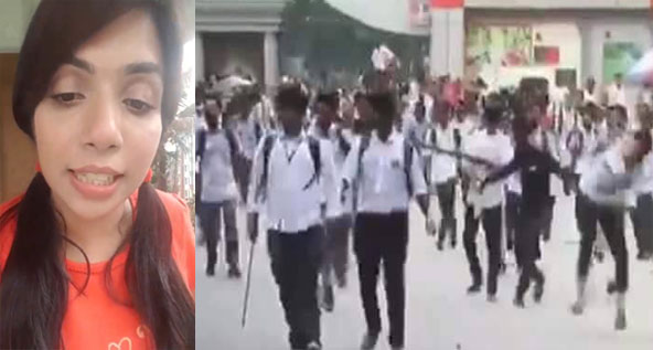 দুই শিক্ষার্থীকে হত্যার ‘গুজব’ ছড়ালেন অভিনেত্রী নওশাবা, আ’লীগ অফিসে হামলায় আহত ১৭